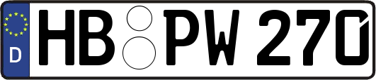 HB-PW270