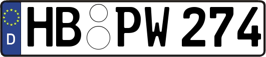 HB-PW274