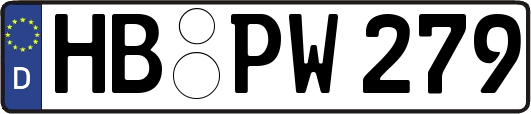 HB-PW279