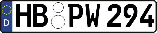 HB-PW294