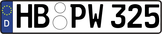 HB-PW325