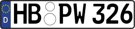 HB-PW326