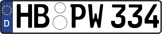 HB-PW334