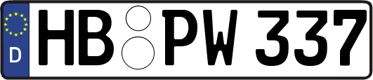 HB-PW337