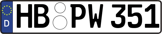 HB-PW351