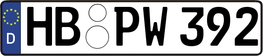 HB-PW392