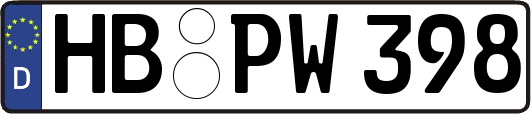 HB-PW398
