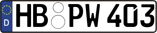 HB-PW403