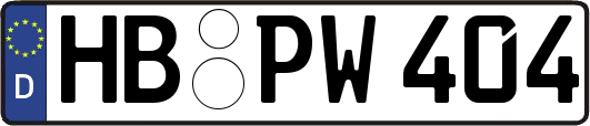 HB-PW404