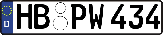 HB-PW434