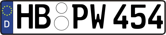 HB-PW454