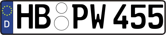 HB-PW455