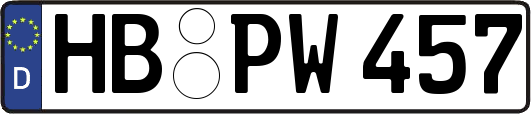 HB-PW457