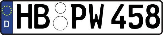 HB-PW458