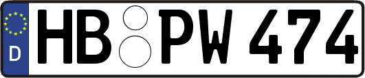 HB-PW474