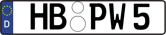 HB-PW5
