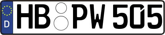 HB-PW505