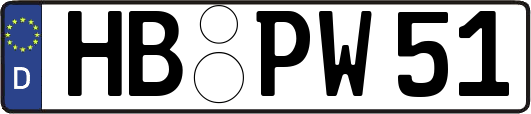 HB-PW51