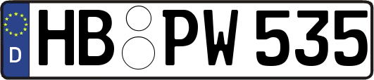 HB-PW535