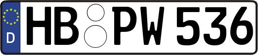 HB-PW536