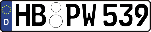 HB-PW539