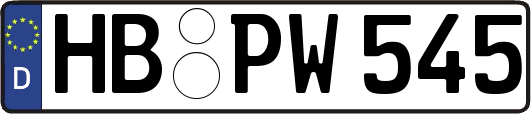 HB-PW545