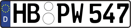 HB-PW547