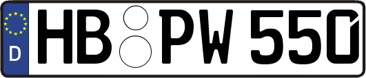 HB-PW550