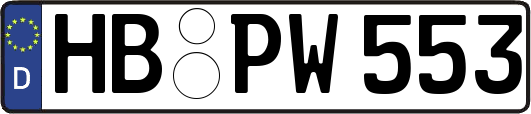 HB-PW553