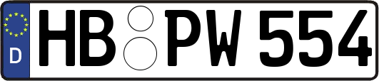 HB-PW554