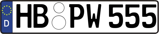 HB-PW555