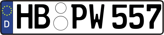 HB-PW557