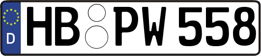 HB-PW558
