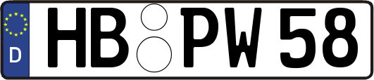 HB-PW58