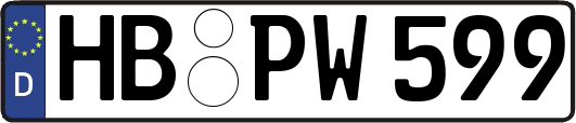HB-PW599