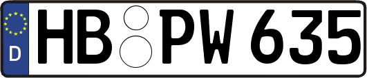 HB-PW635