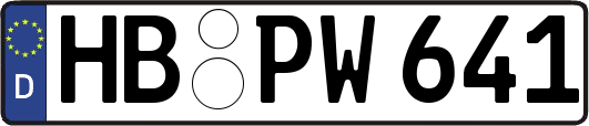 HB-PW641