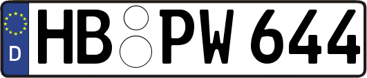 HB-PW644