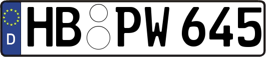 HB-PW645