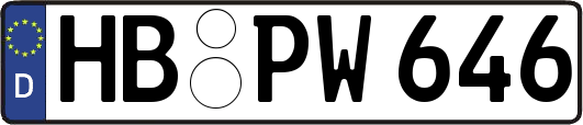 HB-PW646