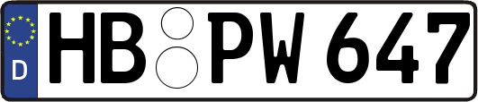 HB-PW647