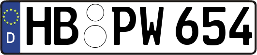 HB-PW654