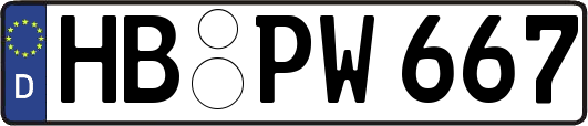HB-PW667