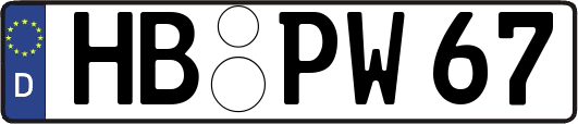 HB-PW67