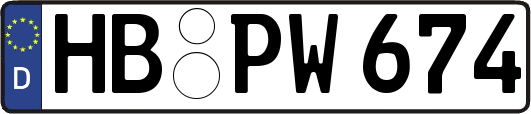 HB-PW674