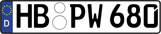 HB-PW680
