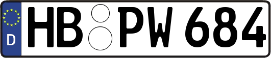 HB-PW684