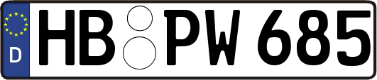 HB-PW685