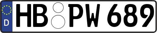 HB-PW689
