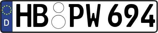 HB-PW694